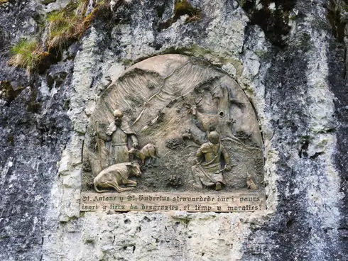 St. Anton & St. Hubertus Gedenktafel